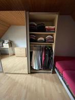 Kleerkast met glazen deuren, Huis en Inrichting, Ophalen, Zo goed als nieuw