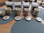 4 nieuwe mooie theetassen met filter en deksel, Ophalen, Nieuw