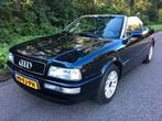 Audi cabrio 2.3 ltr 5 cil. bouwjaar 1992., Auto's, Audi, 4 zetels, Zwart, Cabriolet, Blauw