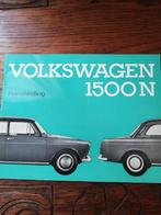 MANUEL NL VW VOLKSWAGEN 1500N, Utilisé, Enlèvement ou Envoi, Pièces Oldtimer ou Ancêtre