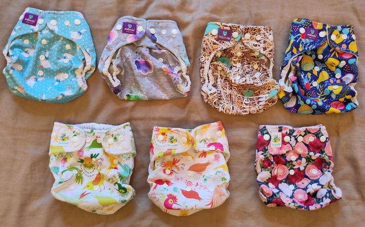 Ecologische wasbare luiers en luiers TE2 baby Milovia XKKO, Kinderen en Baby's, Overige Kinderen en Baby's, Gebruikt, Ophalen of Verzenden