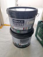 Renaulac verf (nieuw): Tiramisu kleur, 2x 10L, Bricolage & Construction, Peinture, Enlèvement ou Envoi, 10 à 15 litres, Neuf