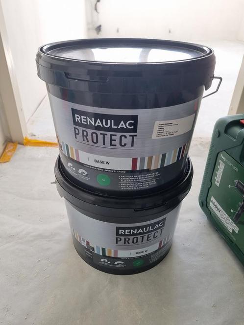 Renaulac verf (nieuw): Tiramisu kleur, 2x 10L, Bricolage & Construction, Peinture, Vernis & Laque, Neuf, Peinture, 10 à 15 litres