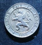 5 cent FR 1895 - Leopold II, Postzegels en Munten, Verzenden, Losse munt