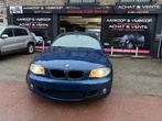 Bmw 118D Pack M Grand Navi Xenon/1er Main Carnet Bmw/, Cuir, Euro 5, Entreprise, Bleu