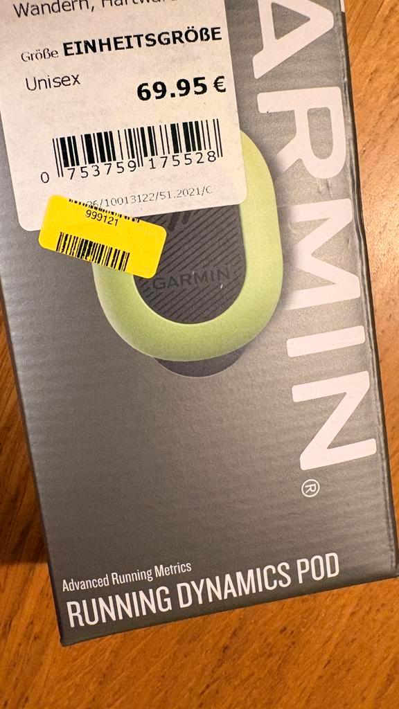 Garmin Running Dynamics Pod Nieuwe, Sports & Fitness, Sports & Fitness Autre, Neuf, Enlèvement