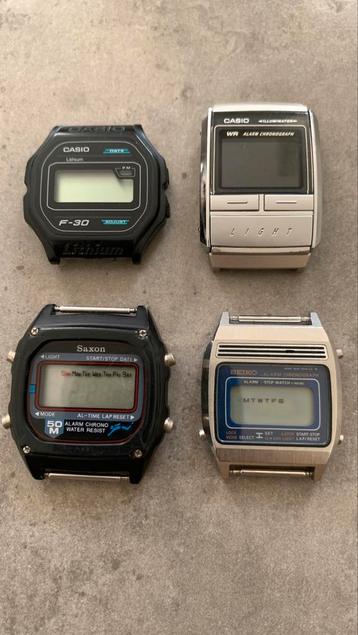 Set van 4 vintage horloges voor onderdelen  beschikbaar voor biedingen