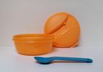 Tupperware « Fruit Party » 630 ml - Oranje, Huis en Inrichting, Ophalen of Verzenden, Nieuw, Blauw, Bak of Kom