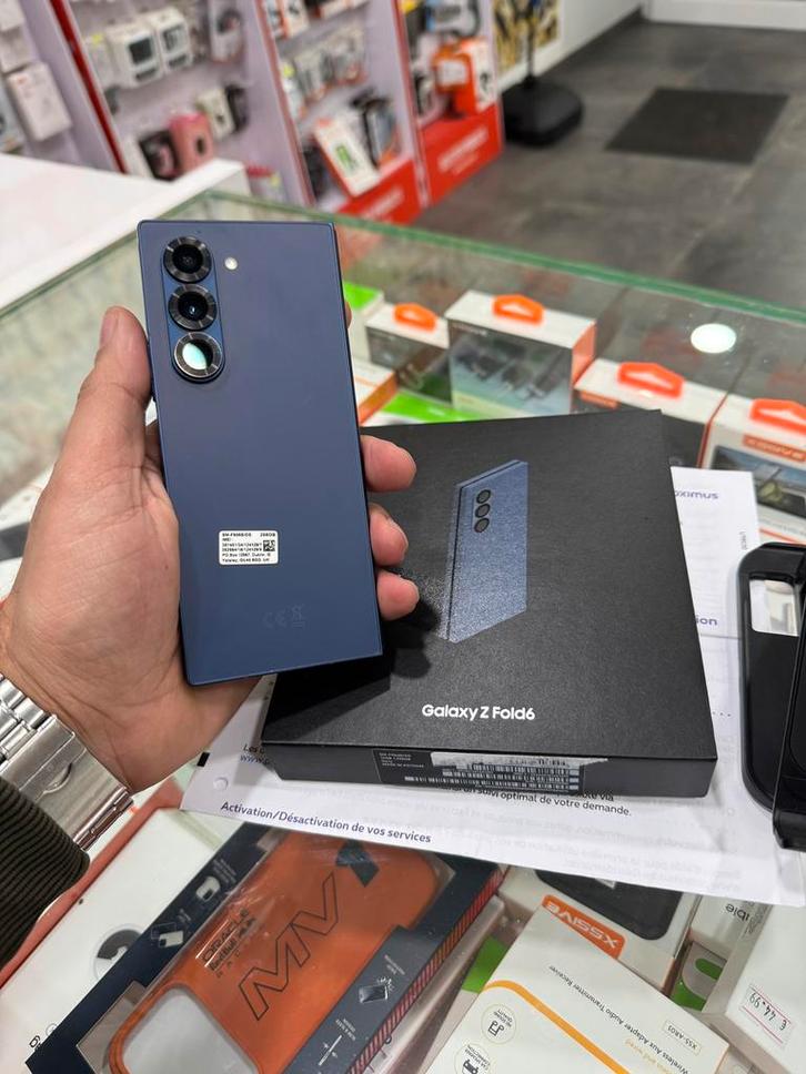 Samsung Galaxy Z Fold 6– 256GB – Comme neuf, Télécoms, Téléphonie mobile | Samsung, Comme neuf, Galaxy Z Fold, Enlèvement