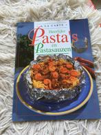 kookboek: pasta en pastasauzen, Boeken, Kookboeken, Italië, Hoofdgerechten, Ophalen of Verzenden, Zo goed als nieuw