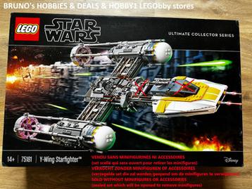 LEGO 75181 Y-Wing Starfighter NIEUW maar GEEN MINIFIGUREN beschikbaar voor biedingen