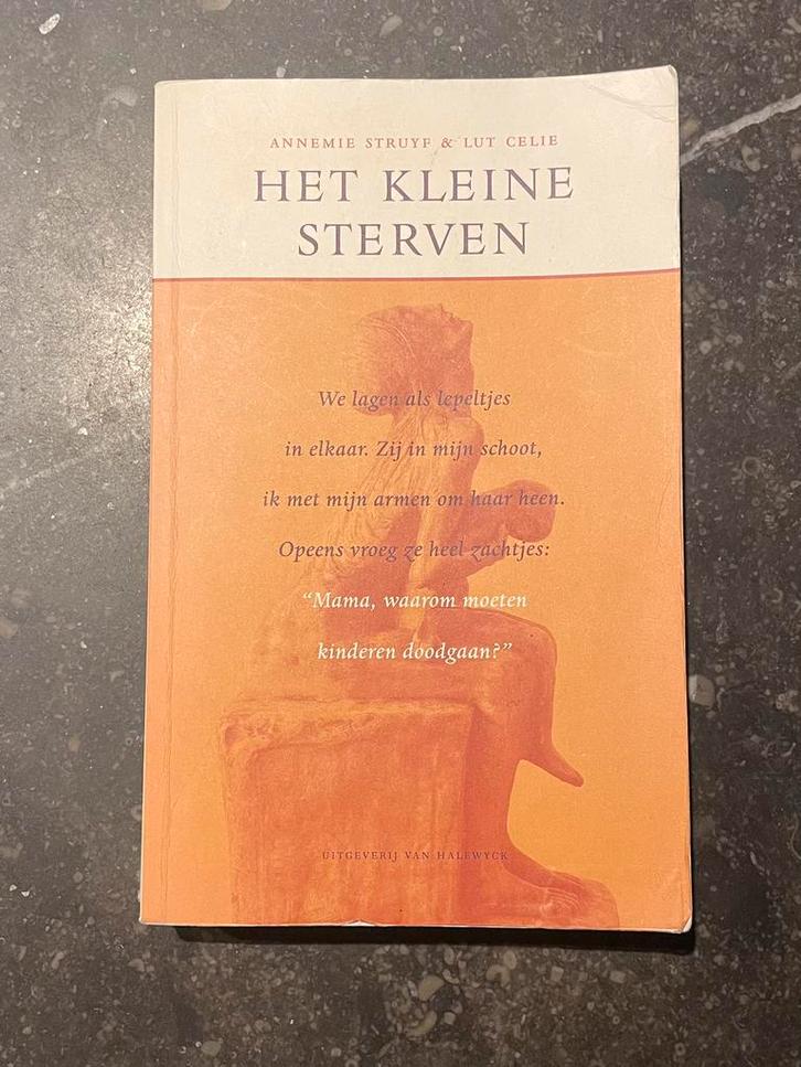 Het kleine sterven - Annemie Struyf en Lut Celie, Boeken, Filosofie, Gelezen, Ophalen of Verzenden