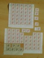 70 +7 timbres 9 F Roi Baudouin, Enlèvement ou Envoi, Non oblitéré, Non oblitéré