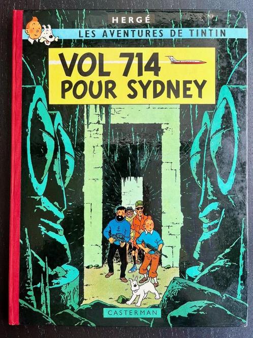 Kuifje - Vol 714 pour Sydney - editio princeps - gesigneerd, Boeken, Stripverhalen, Gelezen, Eén stripboek, Verzenden