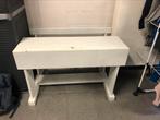 Houten schoolbank 2 kinderen vintage, Ophalen, Gebruikt, Bureau