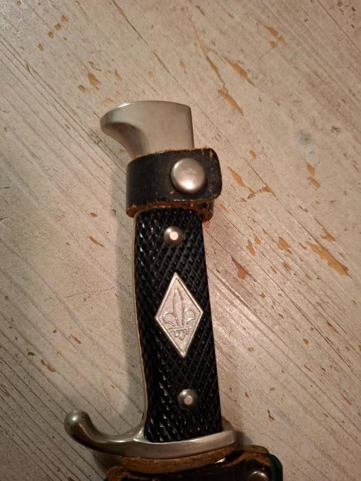 Scouting mes model HJ., Verzamelen, Militaria | Tweede Wereldoorlog, Landmacht, Mes of Dolk, Ophalen of Verzenden