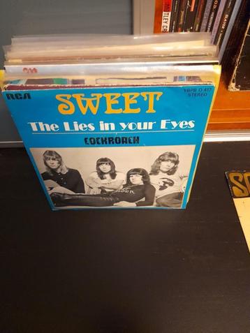 7" - the sweet - the lies in your eyes beschikbaar voor biedingen