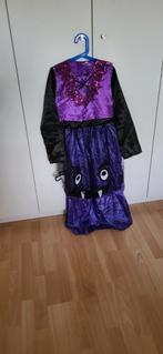 heks paars 146, Kinderen en Baby's, Carnavalskleding en Verkleedspullen, Ophalen of Verzenden, Gebruikt