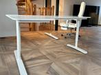 2 Bureaux professionnels d’angle blancs Bekant (IKEA), Enlèvement, Réglable en hauteur, Utilisé, Bureau