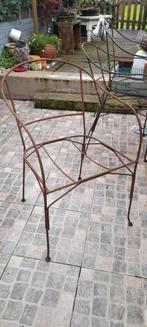 Chaise de jardin décoration en fer très beaux effets, Jardin & Terrasse, Comme neuf, Enlèvement ou Envoi