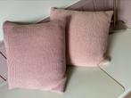 Sierkussens voor op bed of poefje of zeteltje, Ophalen, Gebruikt, Roze, Vierkant