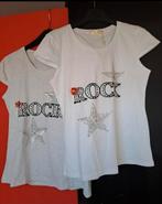 Lot de 2 t-shirt imprimé rock, Grijs, Maat 38/40 (M), Ophalen of Verzenden, Zo goed als nieuw
