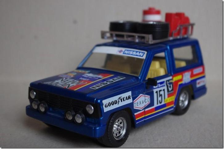 Datsun / Nissan Patrol, Hobby en Vrije tijd, Modelauto's | Overige schalen, Zo goed als nieuw, Auto, Ophalen of Verzenden