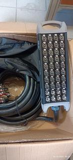 Quiklok Stage cable 32/8-30meter (nieuw)+ flightcase, Ophalen, Nieuw