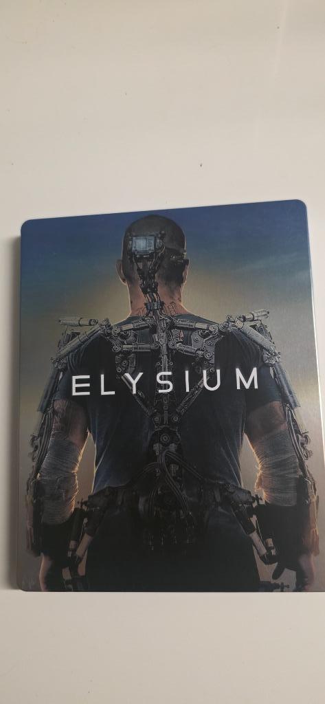 Elysium Steelbook, Cd's en Dvd's, Blu-ray, Zo goed als nieuw, Science Fiction en Fantasy, Ophalen of Verzenden