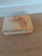 Sieradendoos juwelenkist albast, Antiek en Kunst, Curiosa en Brocante, Ophalen