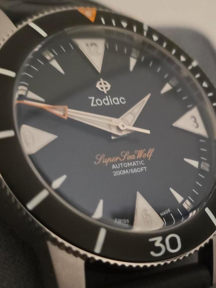À vendre Zodiac Super Sea Wolf Skindiver ZO9214 39mm neuf, Bijoux, Sacs & Beauté, Montres | Hommes, Neuf, Montre-bracelet, Acier