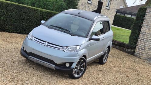 Aixam Crossover Vision limited edition!, Auto's, Aixam, Bedrijf, Te koop, Diesel, Automaat, Zilver of Grijs, Leder, Voorwielaandrijving