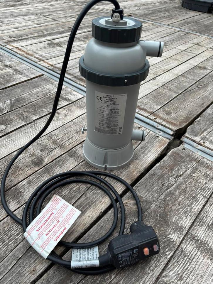Intex 3kW 220V elektrische zwembadverwarming, Tuin en Terras, Zwembad-toebehoren, Zo goed als nieuw, Zwembadpomp, Ophalen of Verzenden
