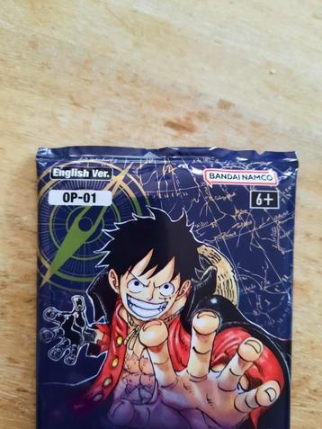 12 cartes One Piece, version anglaise 