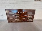 Drieband score bord, Ophalen