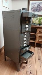 commode en métal, Maison & Meubles, Armoires | Commodes, 25 à 50 cm, 5 tiroirs ou plus, Enlèvement, Utilisé