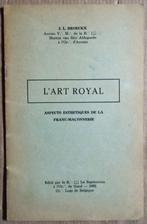 L'Art Royal: aspects esthétiques de la Franc-Maçonnerie-1965, Livres, Autres sujets/thèmes, Arrière-plan et information, Utilisé