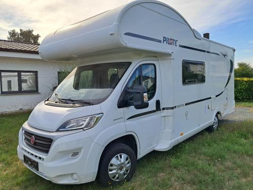 Pilote Fiat bouwjaar 2017 6slaappl nieuwe staat, zonnepaneel, Caravans en Kamperen, Mobilhomes, Particulier, meer dan 6, Alkoof