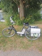 Electrische Damesfiets middenmotor yamaha, Fietsen en Brommers, Fietsen | Vouwfietsen, Ophalen, Gebruikt