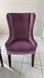 2 comfortabele zeteltjes , zithoogte 45cm, Huis en Inrichting, Stoelen, Ophalen, Zo goed als nieuw