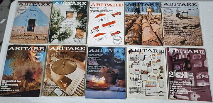Abitare, architectuur, interieur design, kunst, 1970/71, Boeken, Kunst en Cultuur | Architectuur, Gelezen, Architectuur algemeen