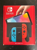 Nintendo Switch OLED Model Blue/Red, Games en Spelcomputers, Spelcomputers | Nintendo Switch, Ophalen of Verzenden, Nieuw, Switch OLED
