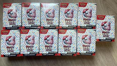 Pokemon Scarlet & Violet 151 Booster Bundels - Slechts €95, Hobby en Vrije tijd, Verzamelkaartspellen | Pokémon, Nieuw, Boosterbox