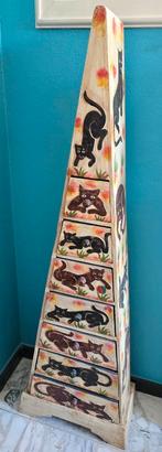 hout, katten meubel, Antiek en Kunst, Ophalen