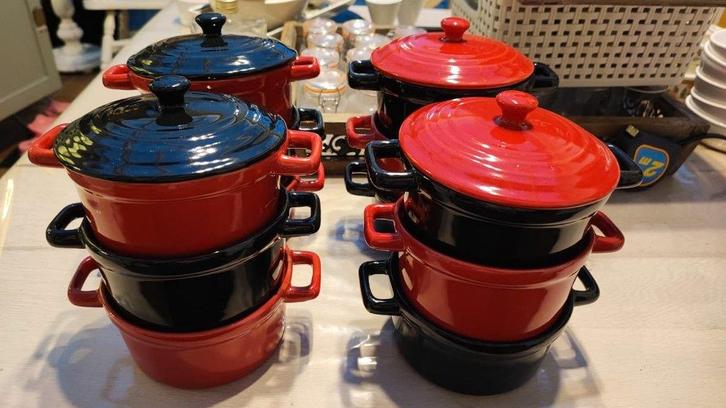 Casseroles et plats de cuisson ignifuges résistants chaleur, Maison & Meubles, Cuisine | Casseroles & Poêles, Comme neuf, Ensemble de casseroles