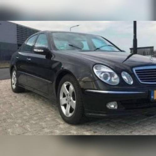 MERCEDES E320 | 2004 | 75500 KM, Auto's, Mercedes-Benz, Particulier, E-Klasse, Benzine, Automaat, Zwart, Zwart, Ophalen