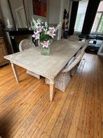 Grote familietafel in teak, Ophalen, 100 tot 150 cm, Teakhout, 200 cm of meer
