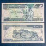 Ethiopië - 5 Birr 2009-2017 - Pick 47 uur - UNC, Postzegels en Munten, Bankbiljetten | Afrika, Los biljet, Ophalen of Verzenden