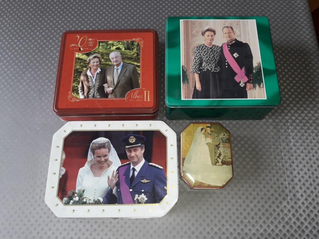 Blikken dozen koningshuis, Enlèvement ou Envoi, Comme neuf, Biscuits, Autres marques