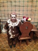 Vintage biscuit poppenhuis man  13, Antiek en Kunst, Ophalen of Verzenden
